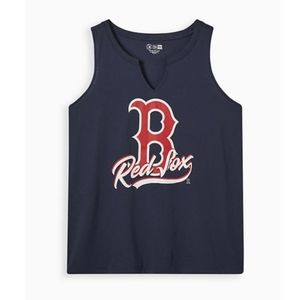 NWT | Torrid MLB Boston Red Sox Split Neck Tank | Size 0